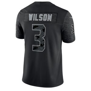 Seattle SeahawksSeattle Seahawks Nike Reflective Limited Jersey - Russell Wils